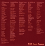 Abba - Super Trouper +2, inner sleeve front
